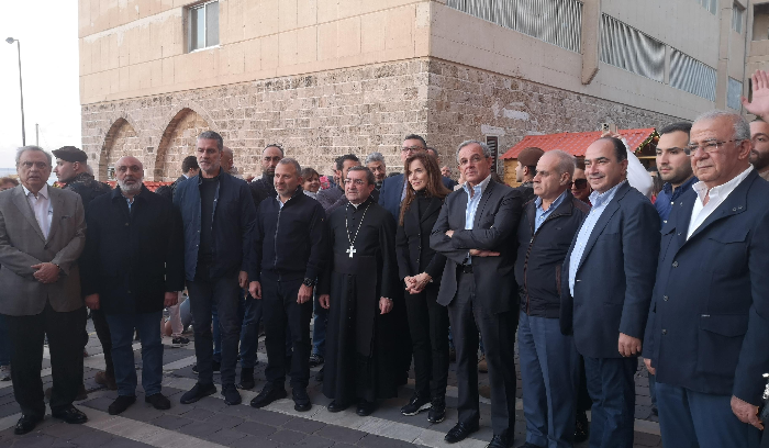 افتتاح فعاليات “البترون عاصمة الميلاد” بحضور نصار وباسيل