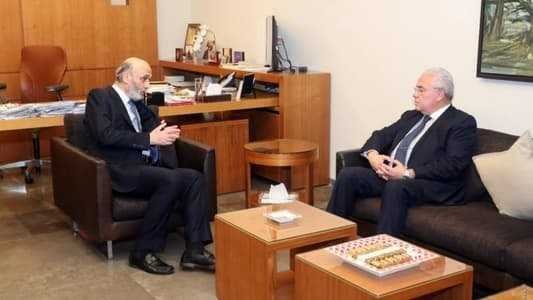 سكاف والخير في معراب… ملف الرئاسة الهمّ المشترك!