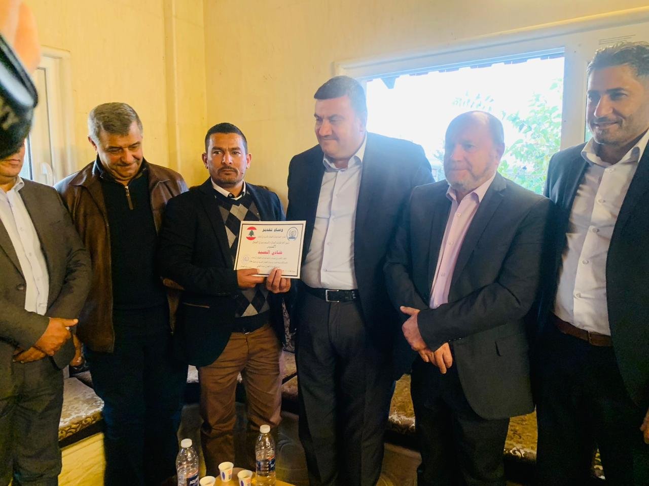 الاسمر والسيد جالا بدعوة من عشائر العرب في الكورة وطرابلس وعكار