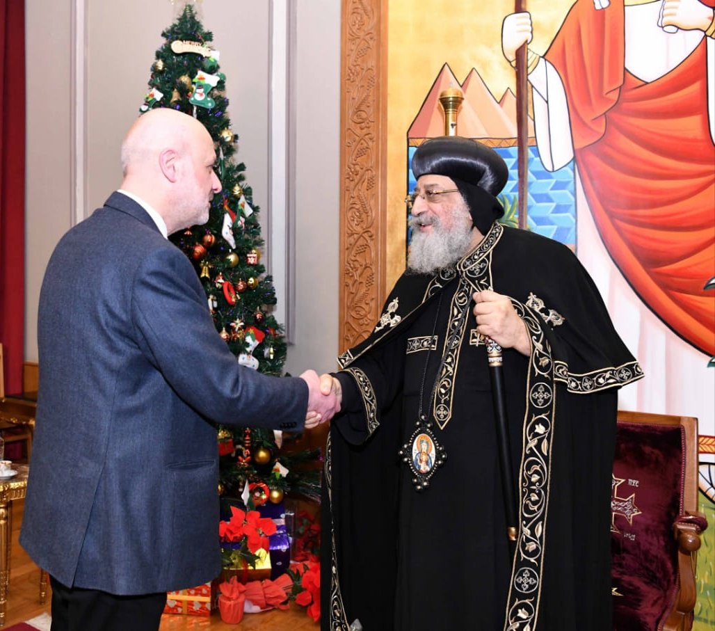 مولوي يلتقي الأنبا تواضروس