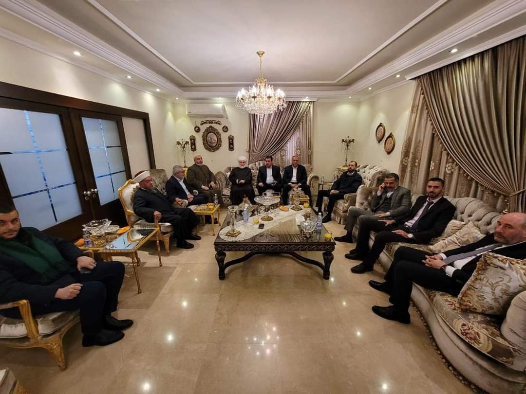 لقاء نيابي روحي في دار البعريني