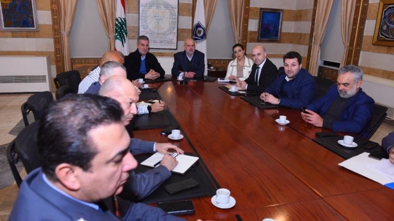 مولوي بحث في الواقع الأمني في الجميزة ومار مخايل