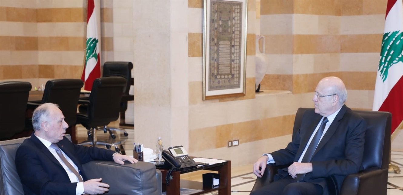 ميقاتي التقى وزير الدفاع وناقش مع وزير الزراعة الملفات الزراعية