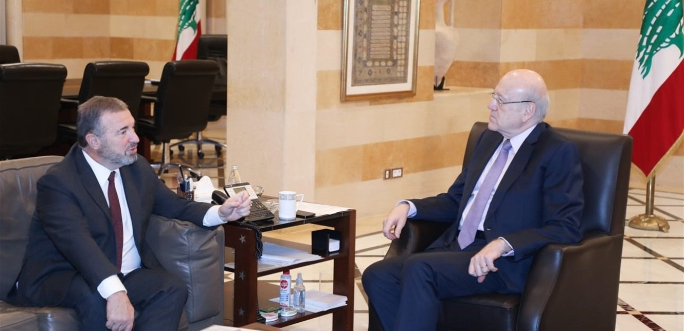 ميقاتي التقى المدير الاقليمي لدائرة الشرق الأوسط في البنك الدولي