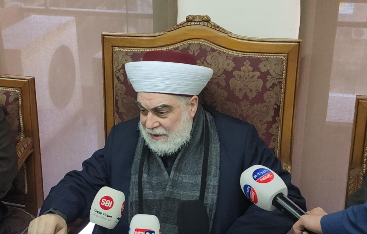 المفتي إمام : ما حصل من إطلاق سراح الموقوفين على ذمّة التّحقيق بتفجير المرفأ بين ليلة وضحاها يدلّ على مدى غياب المعايير الحقيقيّة للعدل والقضاء