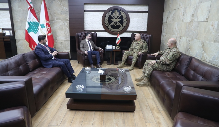 قائد الجيش استقبل وزير الاقتصاد ورابطة “قدامى القوات المسلحة” وشكيب رمال