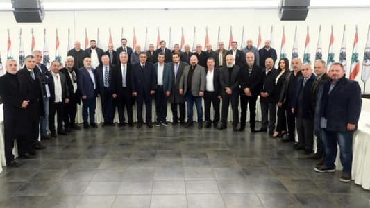 جعجع التقى مجلس نقابة خبراء السير