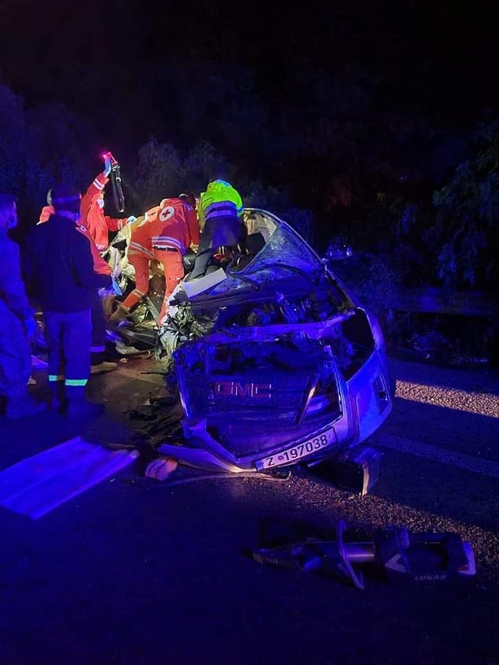 توقيف السائق المتسبب بحادث شكا الذي أدى إلى مقتل ثلاثة طلاب