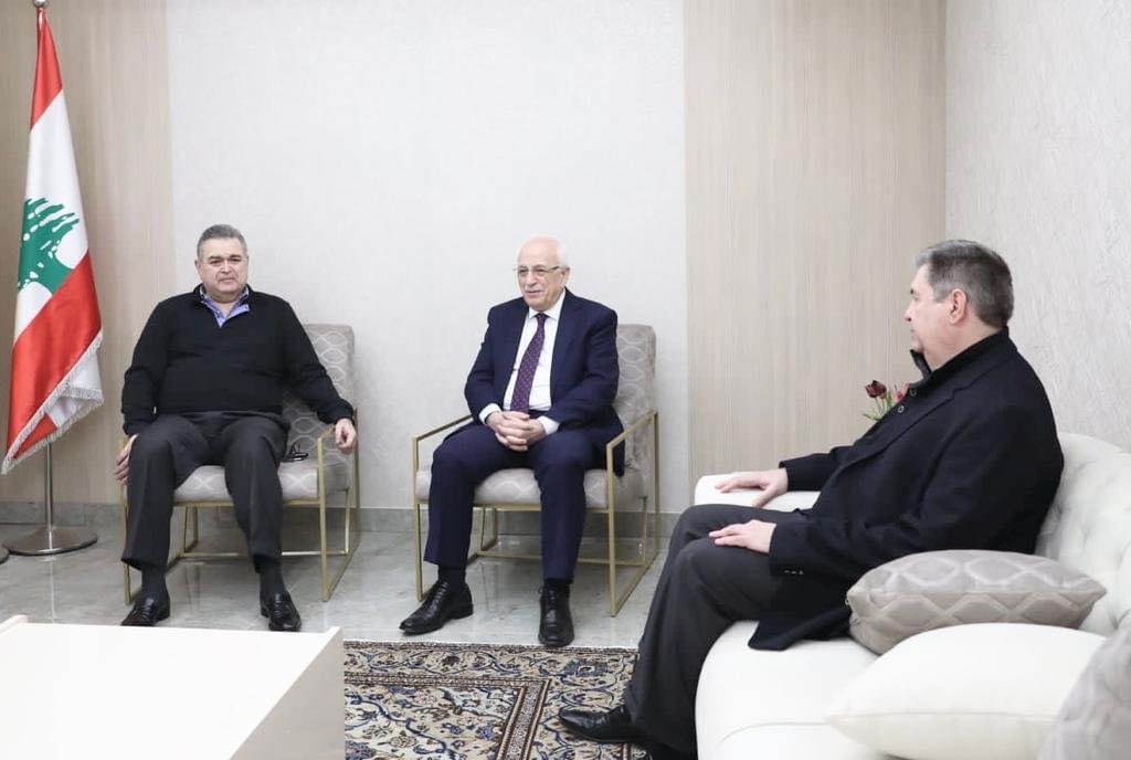 ناجي استقبل نجلي معن كرامي