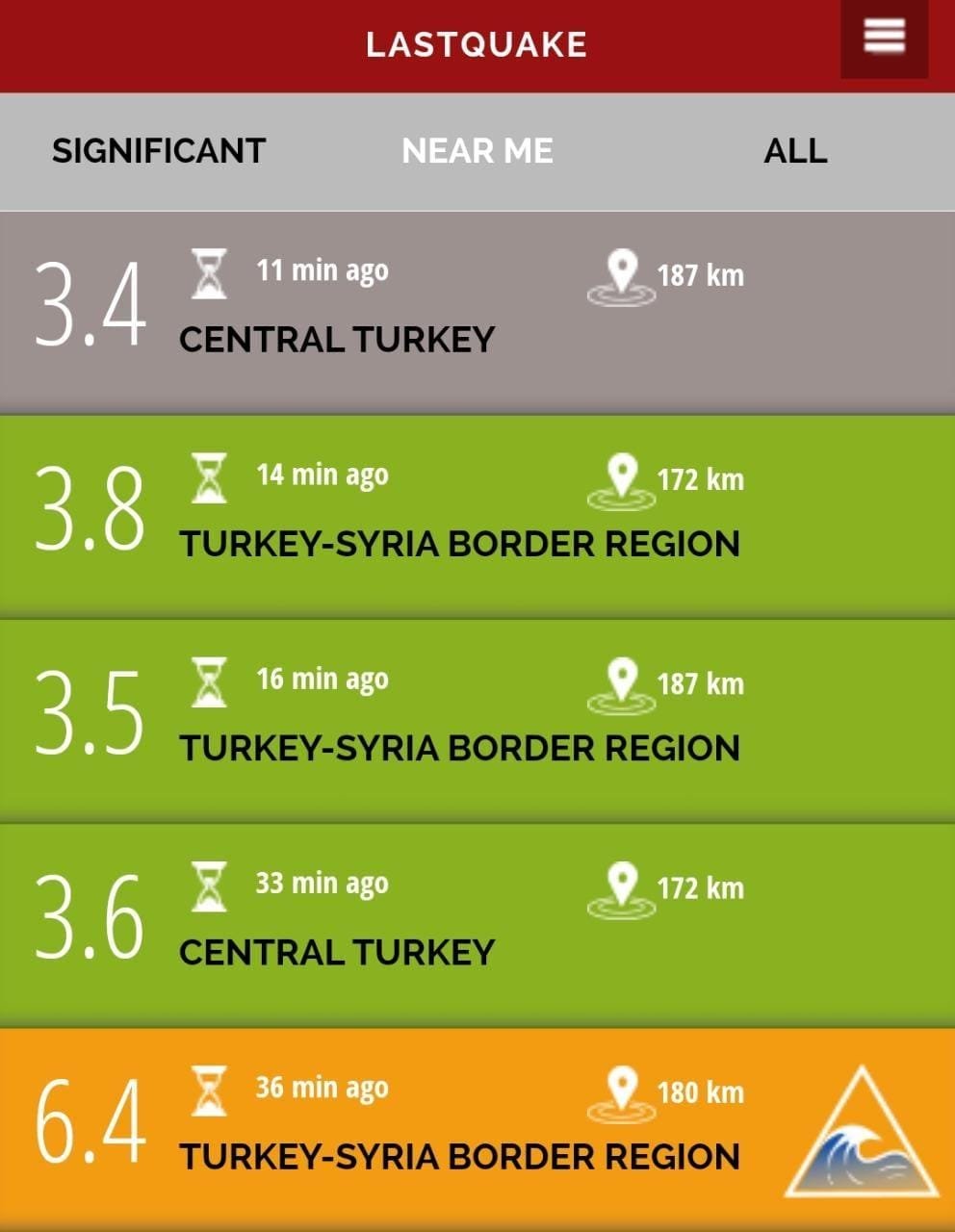 من هاتاي الى انطاكيا مرورا بشمال سوريا وصولا الى كل لبنان ، هزة أرضية جديدة