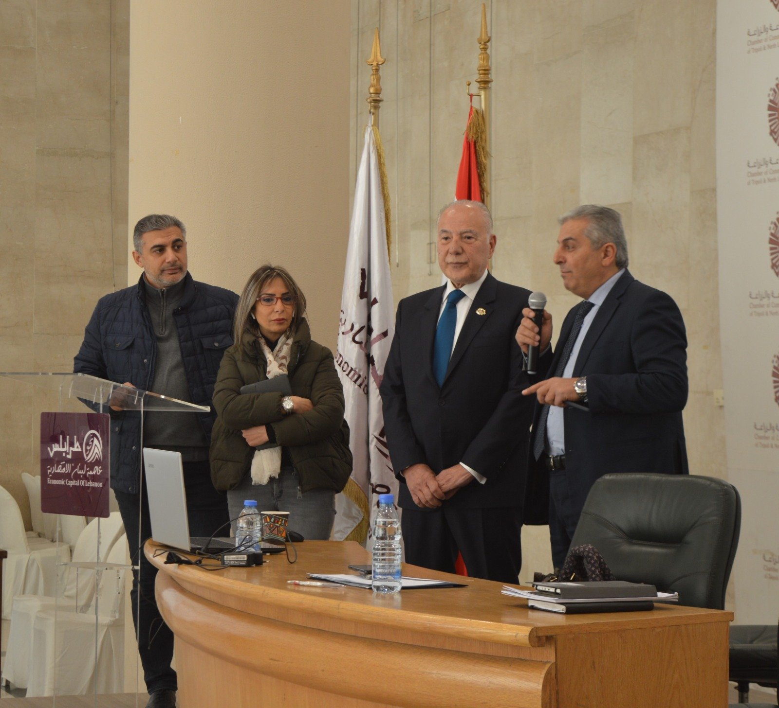 مؤسسة مياه لبنان الشمالي تختتم في غرفة طرابلس الكبرى دوراتها التعريفية بقانون الشراء العام