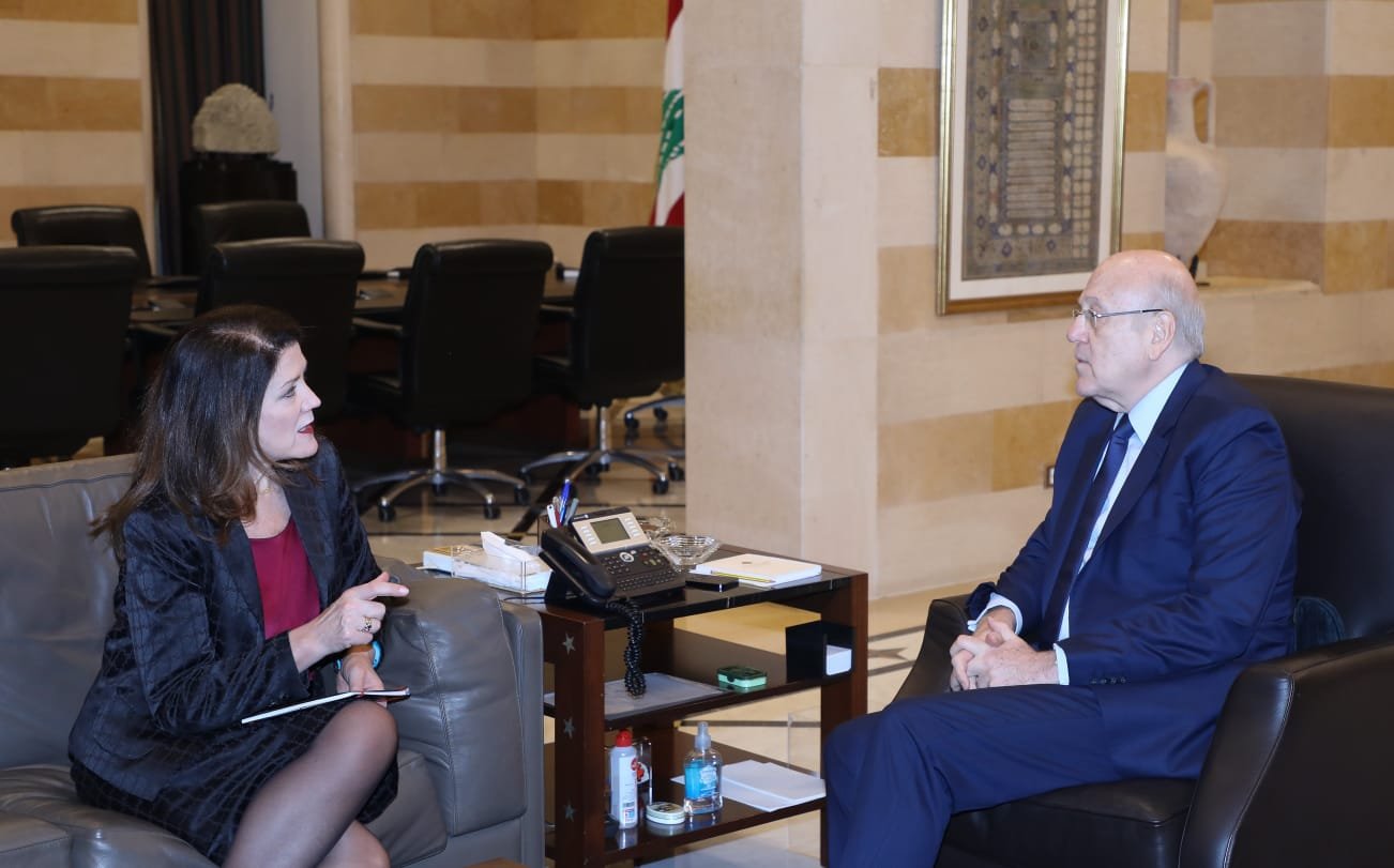 ميقاتي لزوار السراي: دعا لخطوة للقاضي عويدات كبداية الطريق في العودة إلى انتظام العمل القضائي ضمن الاطر والاصول