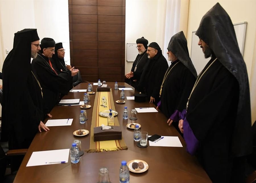 رؤساء الطوائف المسيحية يأتمنون البطريرك الراعي .