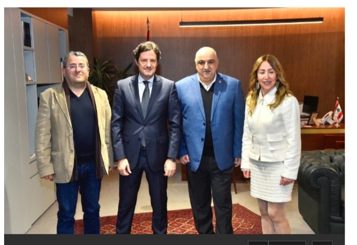 المكاري التقى وفداً اعلامياً من  كاريتاس لبنان
