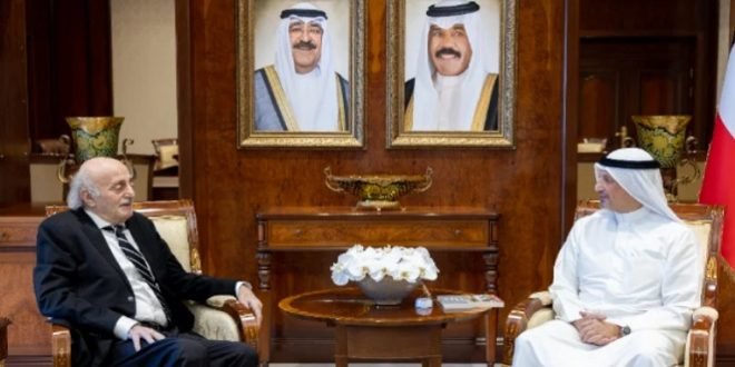 .. هذا ما بحثه وسمعه جنبلاط في الكويت