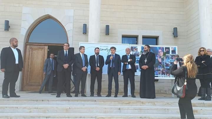 جناز في البلمند واضاءة شموع لطلابها الذين توفوا بحادث سير