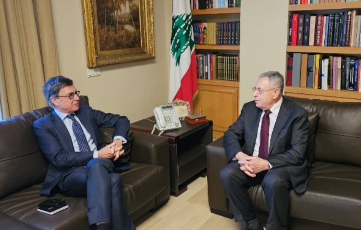 السنيورة التقى سفير بلجيكا