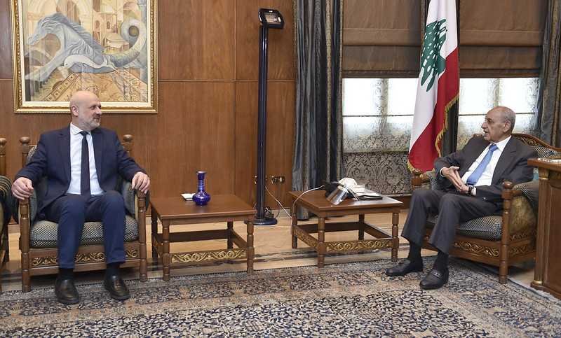 بري استقبل مبعوثا صينيا والسفير المصري ووزير الداخليةمولوي: ما نقوم به في موضوع النازحين ليس تعرضا لحقوق الانسان وانما حفظا لمصلحة الدولة العليا