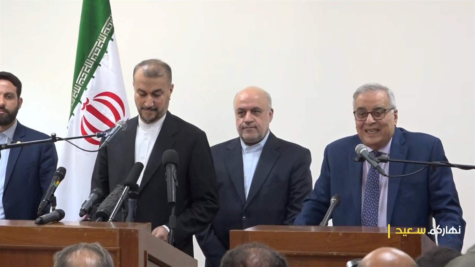 بعد الخارجية عبد اللهيان في السراي الحكومي