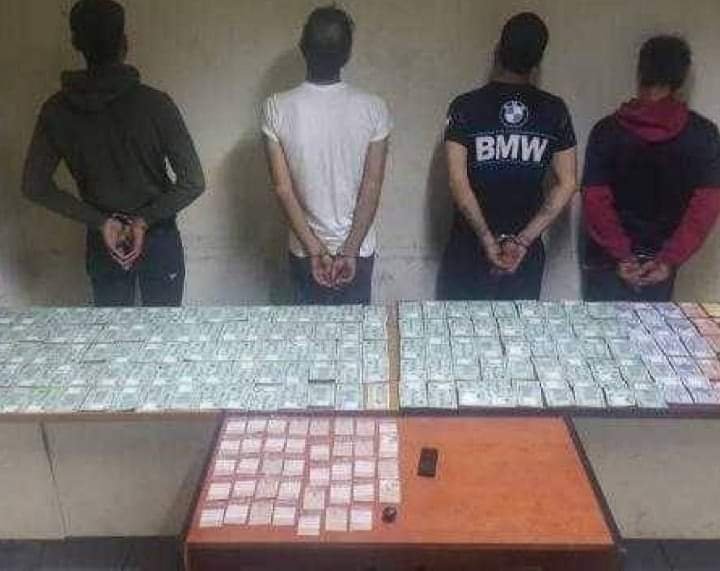 عصابة ترويج مخدرات قي قبضة قوى الأمن