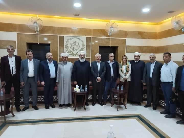 المحافظ اللبكي قدّم التهاني بالفطر لمفتي عكار ورئيس دائرة الأوقاف على رأس وفد من المحافظة