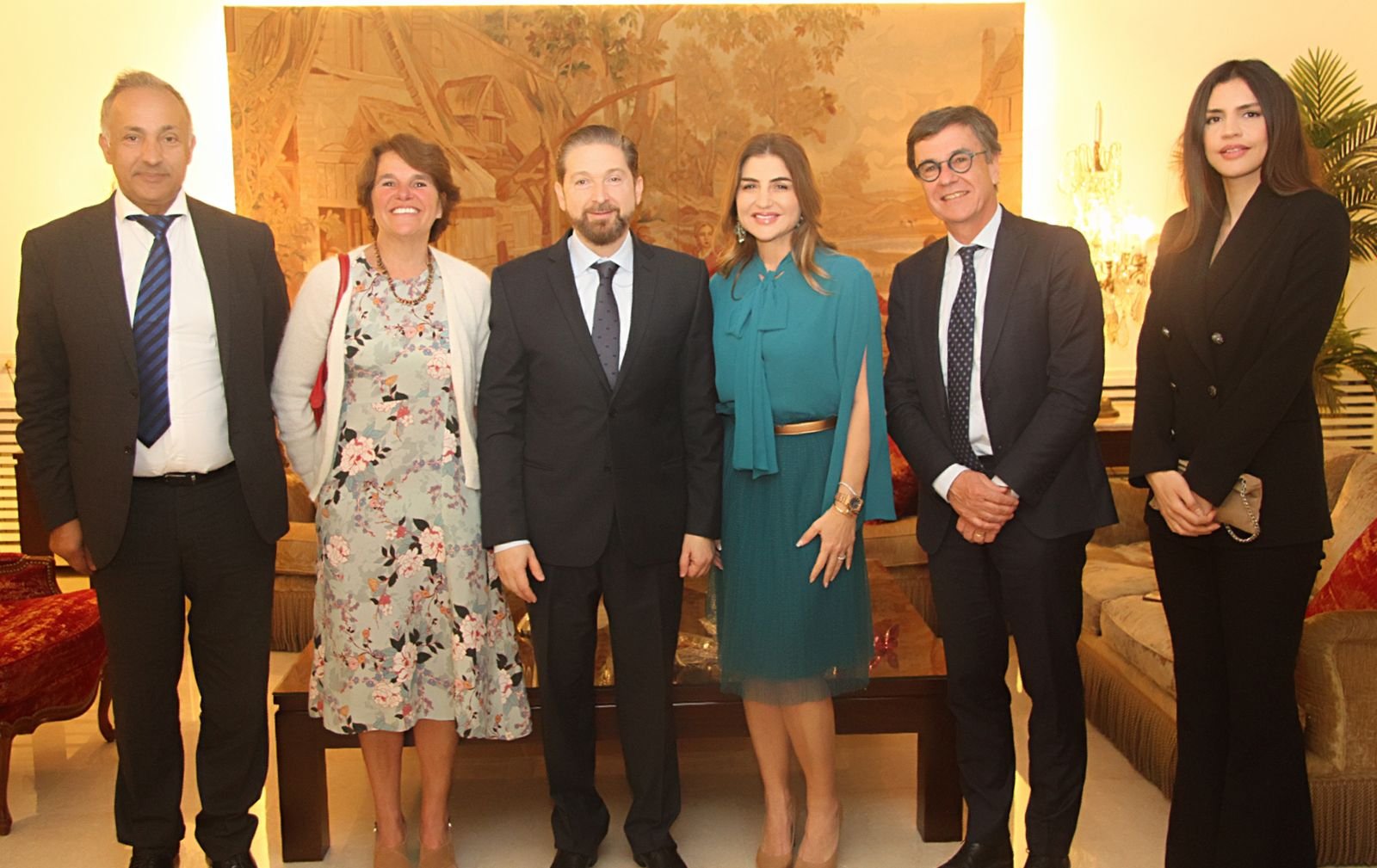 كرامي استقبل سفير بلجيكا