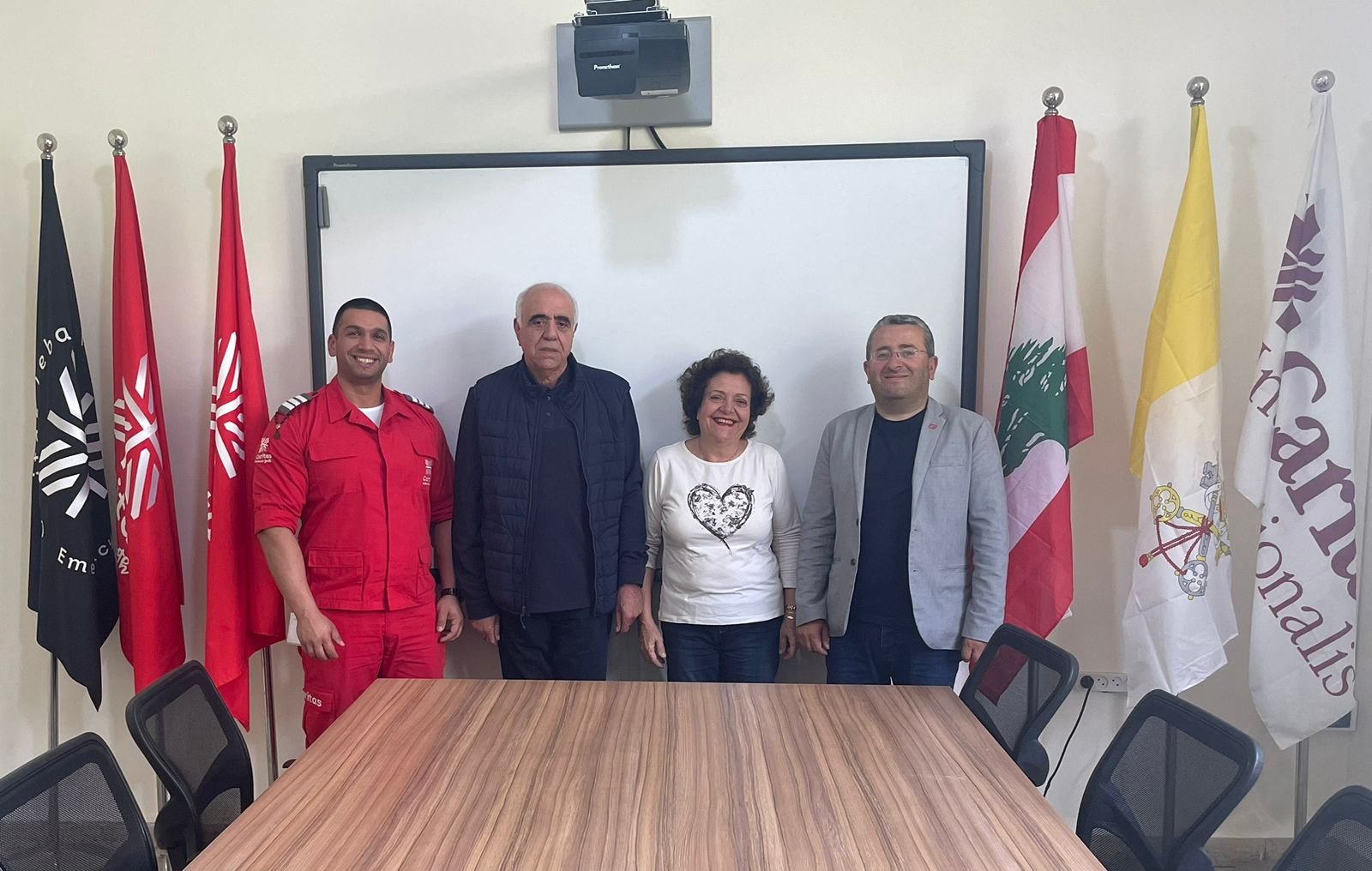 نقيب محرري الصحافة اللبنانية في مقر عام “شبيبة كاريتاس لبنان” أميون-الكورة