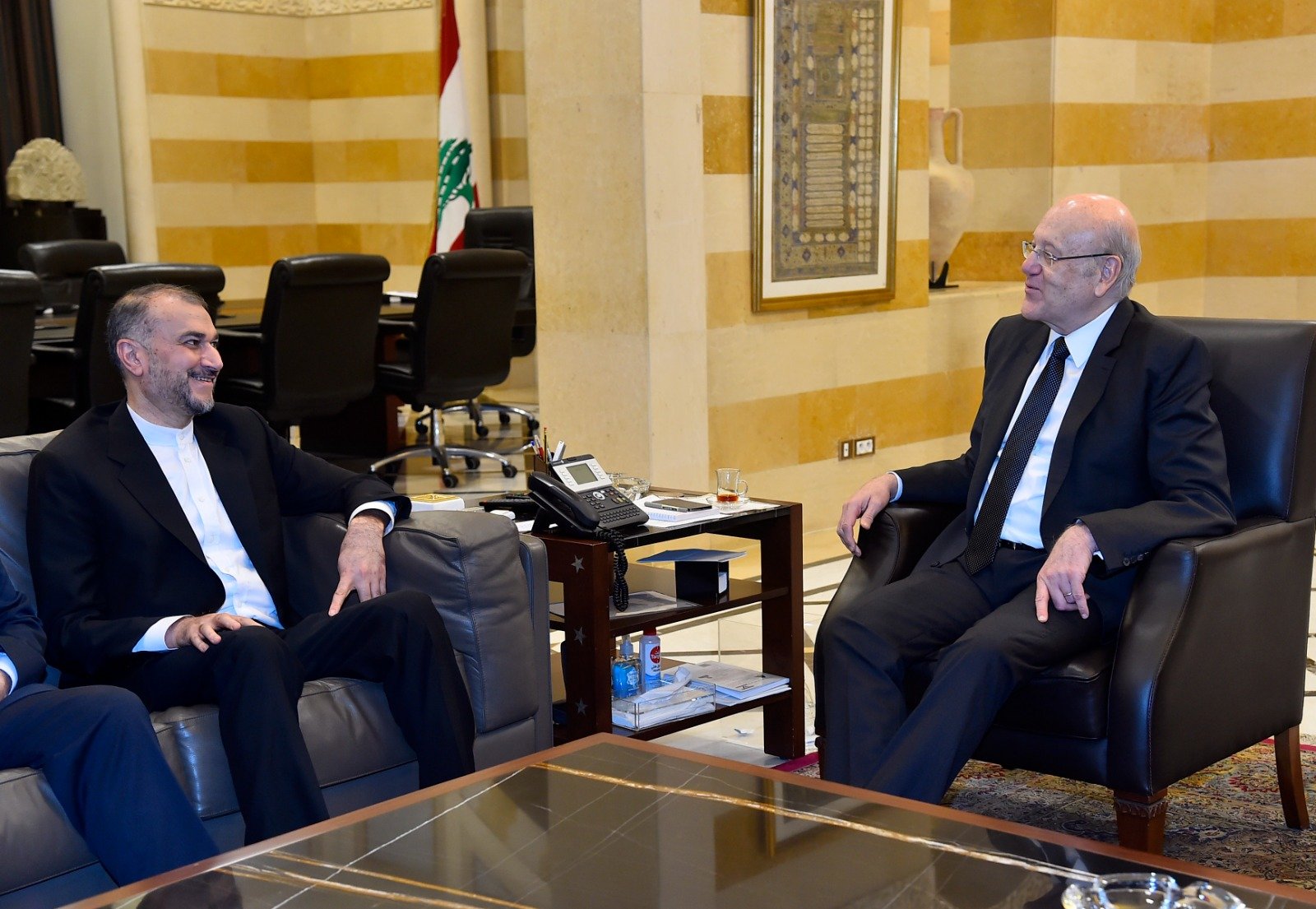 ميقاتي يلتقي عبد اللهيان