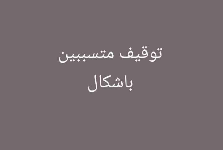 توقيف المتسببين بالاشكال في بلدة برج العرب