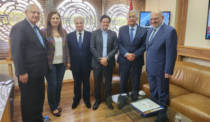 المكاري اطلع من منسى وبغدادي على مقررات المؤتمر الاغترابي