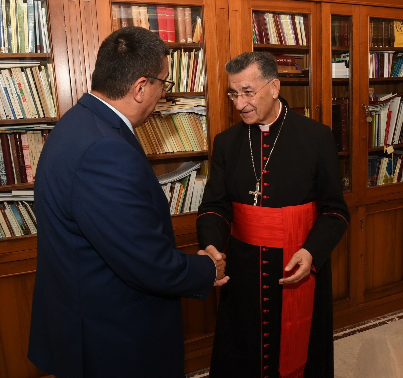 حجار زار الراعي: سلمته ملفا حول أكلاف النزوح على لبنان ليحمله الى اوروبا