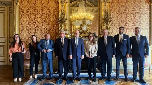 وفد نيابي لبناني في الخارجية الفرنسية