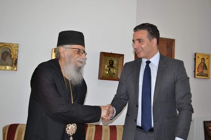 مطر التقى المطران كرياكوس : نحاول التمسّك ببصيص أمل