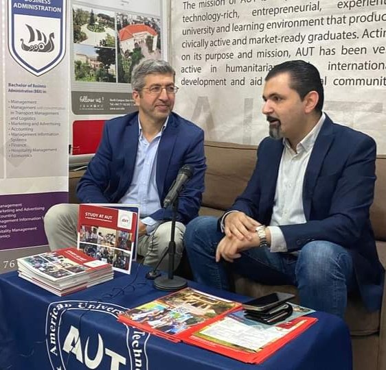 ضناوي من جناح جامعة AUT في الرابطة الثقافية: تأخير العمل بالمنطقة الاقتصادية سببه الظروف ونستبشر خيراً في ٢٠٢٤