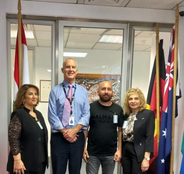 الإصلاح والتأهيل تحط رحالها في السفارة الأسترالية في بيروت.