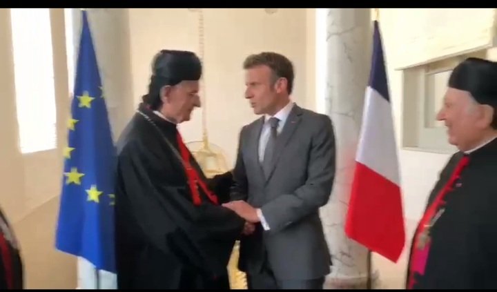 استقبال رسمي للراعي في الاليزيه