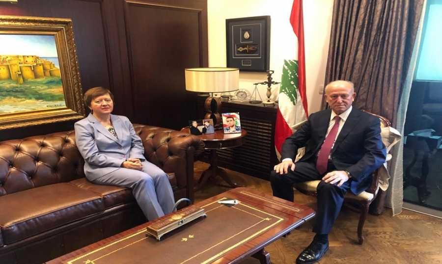 ريفي التقى فرونتسكا وبحثا في ضرورة إتمام الاستحقاقات الدستورية