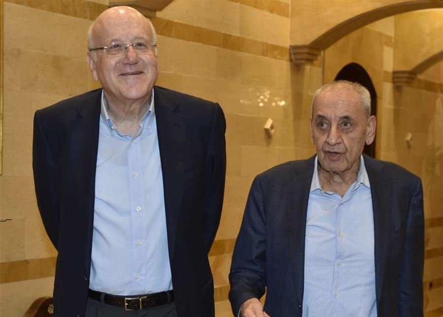 لقاء بري ميقاتي اليوم تعيينات عسكرية ومقتضيات الجلسة التشريعية