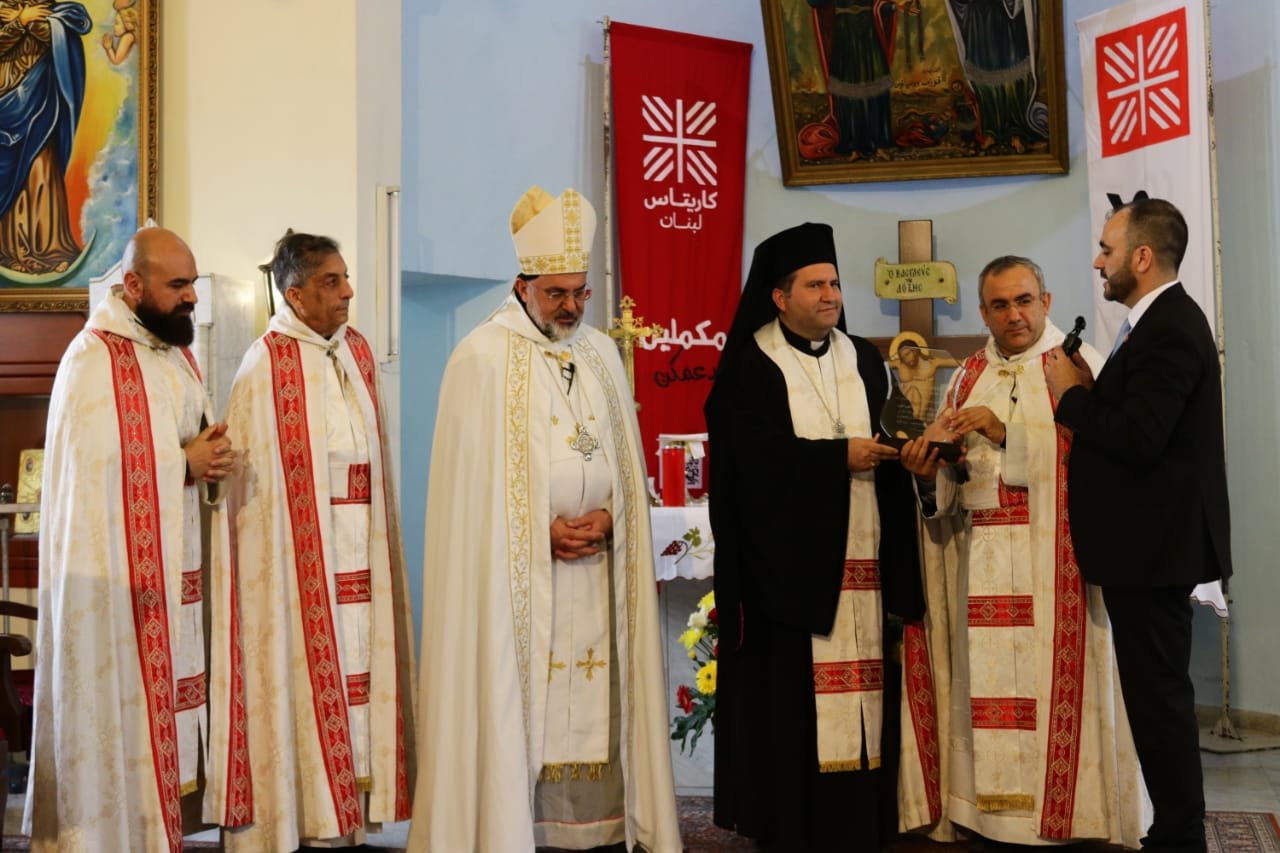 القداس  السنوي لرابطة كاريتاس لبنان – أقليم الكورة في بزيزا