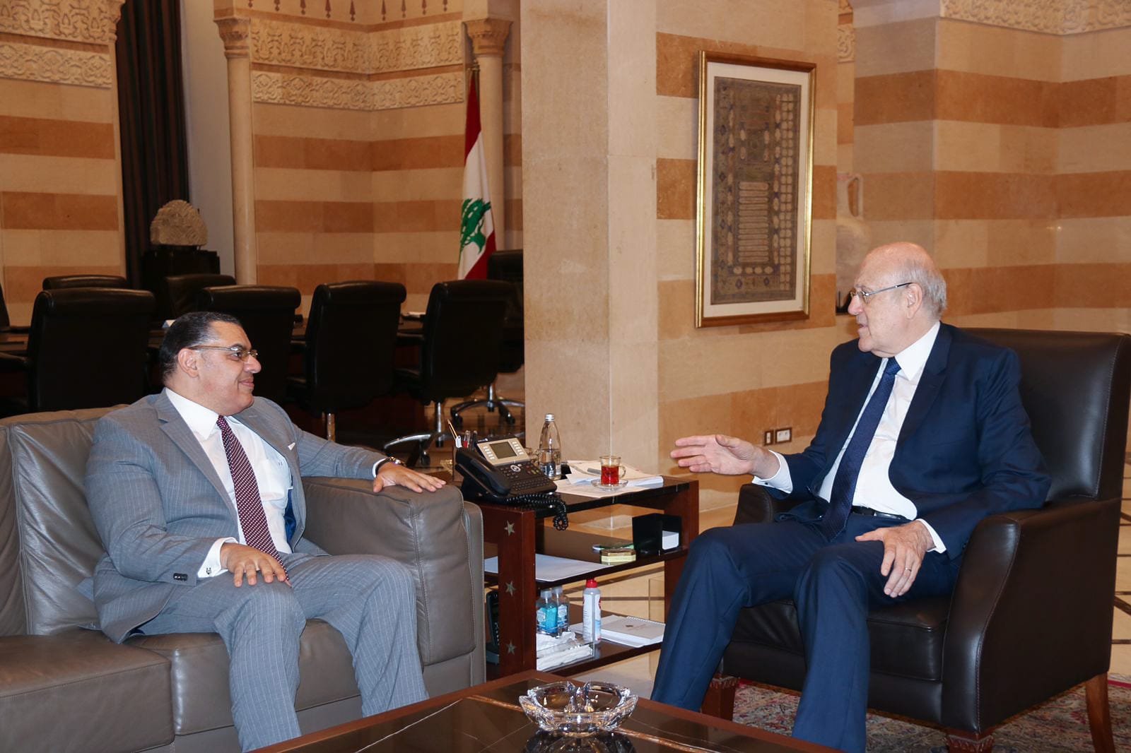 ميقاتي يجري سلسلة لقاءات ديبلوماسية