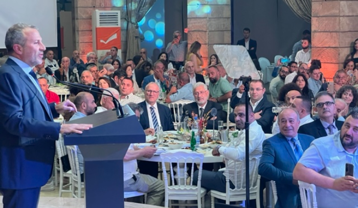 باسيل: تقاطعنا مع كتل على اسم أزعور و”بالنا طويل ونفسنا طويل”