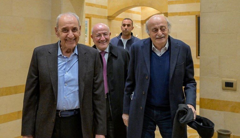 بري وجنبلاط.. إلى الحوار برعاية عربية ودولية