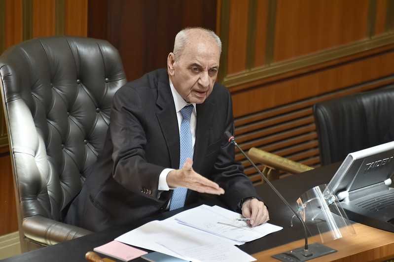 الرئيس بري امام نقابة المحررين : الخيمتان على أرض لبنانية وعلى المجتمع الدولي إلزام اسرائيل تطبيق القرار ١٧٠١ والانسحاب من الشطر الشمالي للغجر