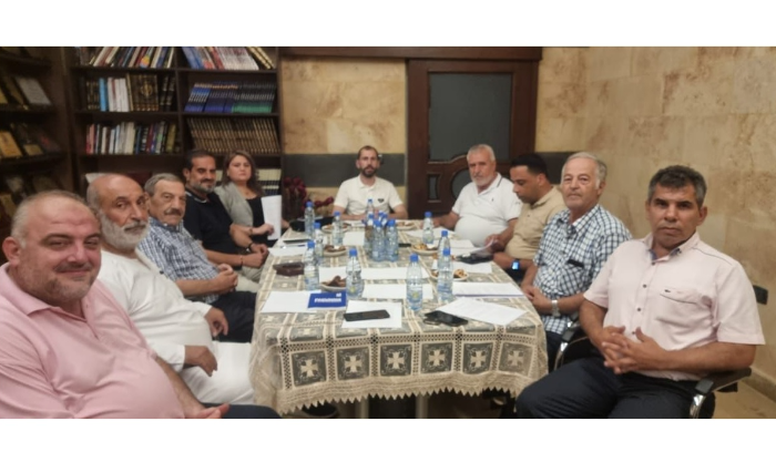 اجتماع في دارة النائب الخير في المنية بحث في حل كامل وشامل لمشكلة النفايات