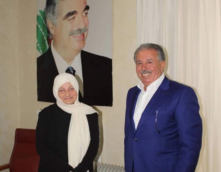 بهية الحريري تبحث مع علي طليس أوضاع عكار والشمال