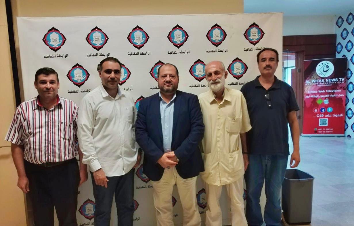 علوان يزور الرابطة الثقافية