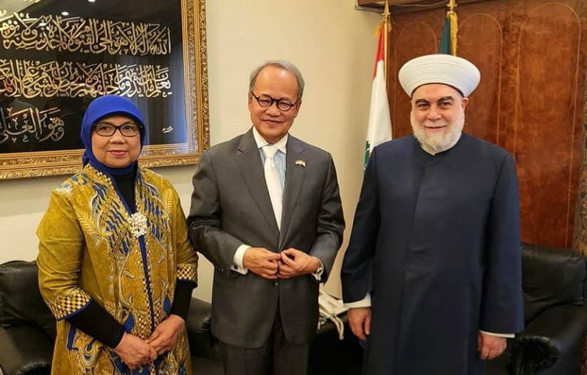 مفتي طرابلس والشمال عرض والسفير الاندونيسي سبل تعزيز العلاقات التربوية والاقتصادية