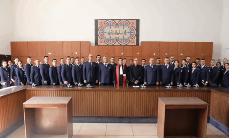ثلاثون ضابطاً من المديرية العامة للأمن العام أقسموا   اليمين القانونية