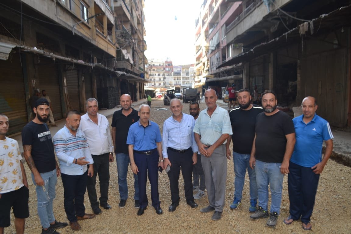 ورشة تعبيد طرق طرابلس تواصل أعمالها من التبانة