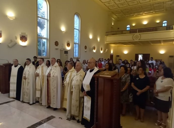 قداس احتفالي بعيد القديس منصور دي بول في دير مار يوسف للاباء اللعازريين مجدليا – زغرتا